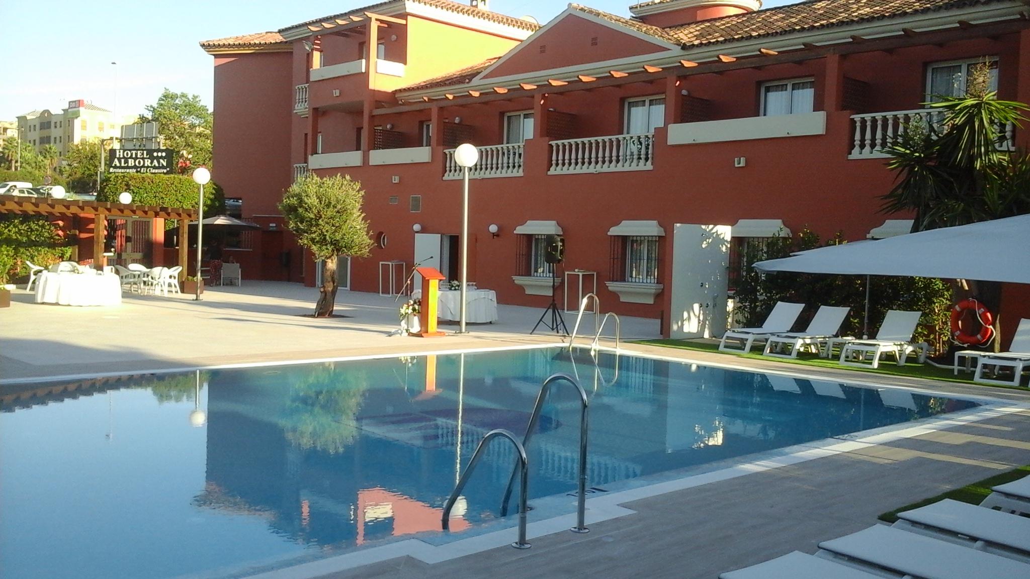 Alborán Algeciras Hotel Kültér fotó